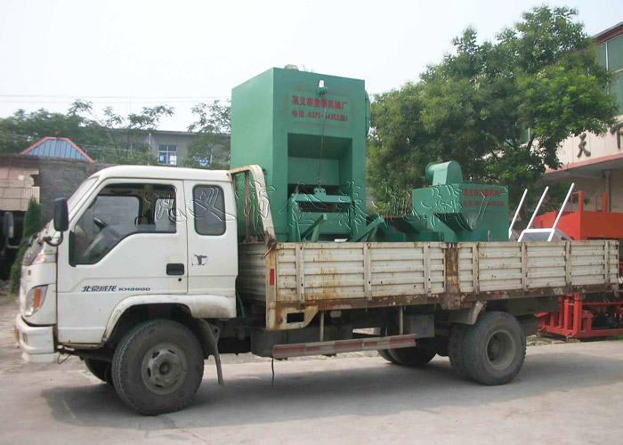 鋁灰炒灰機發往貴州